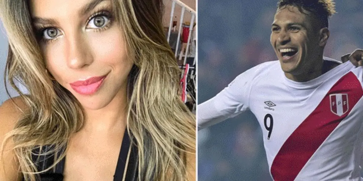 Paolo Guerrero y Alondra García Miró. FOTO: FutbolSapiens