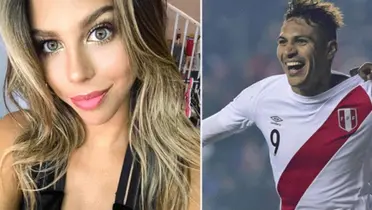 Paolo Guerrero y Alondra García Miró. FOTO: FutbolSapiens