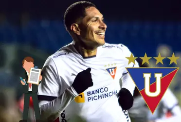 Paolo Guerrero y lo que le respondieron desde LDU para que se quede