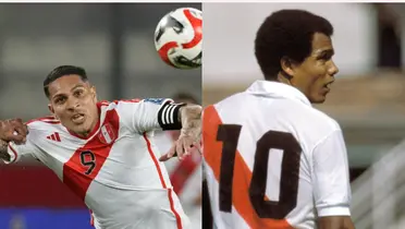 Paolo Guerrero y Teofilo Cubillas.