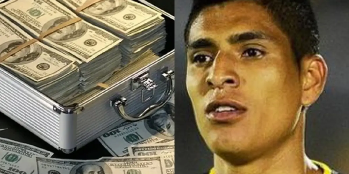 Paolo Hurtado no quiso quedarse en Perú y ahora ganaría 360 mil USD anuales en Peñarol de Uruguay.