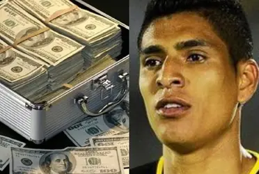 Paolo Hurtado no quiso quedarse en Perú y ahora ganaría 360 mil USD anuales en Peñarol de Uruguay.