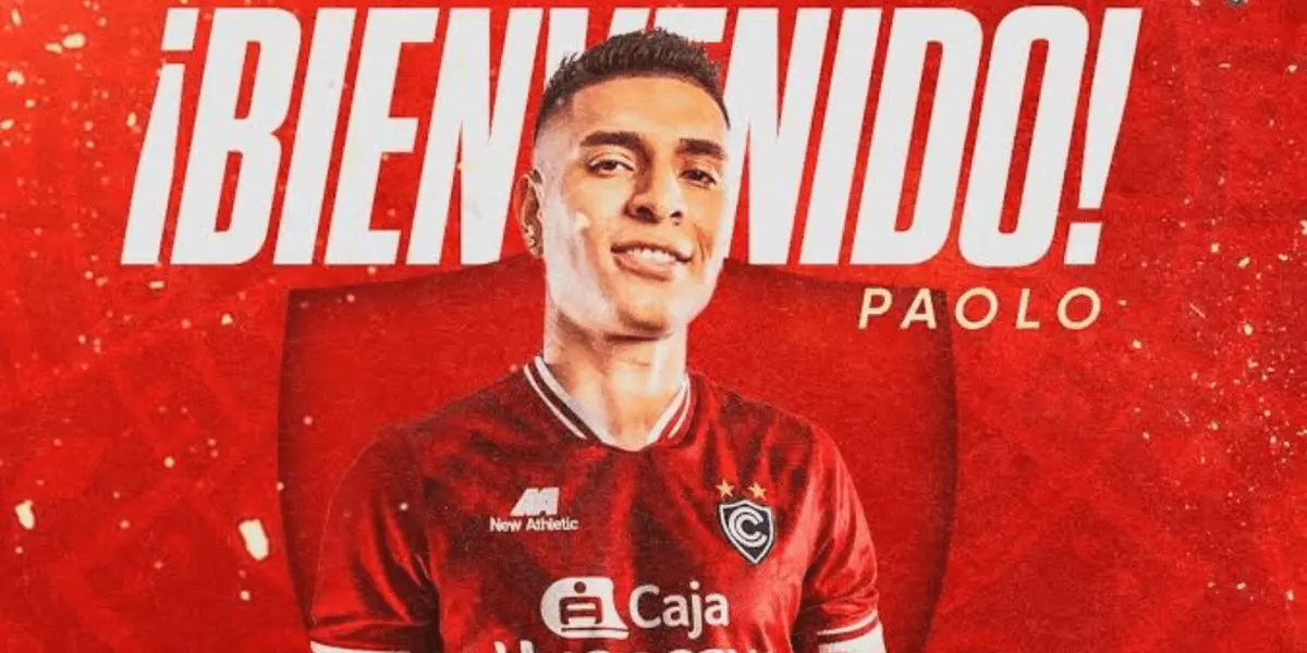 Paolo Hurtado sorprendió al fichar por Cienciano para el 2023