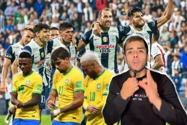Para influencer, el recibimiento que le dio Alianza Lima a Brasil es de un club ‘chupamedias’.