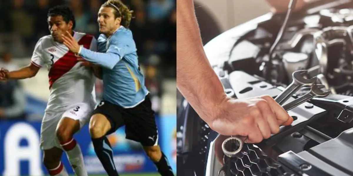 Pasó por la Selección Peruana, ahora tiene su propio taller mecánico