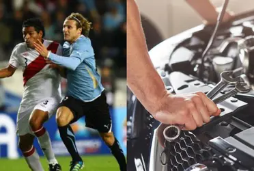 Pasó por la Selección Peruana, ahora tiene su propio taller mecánico