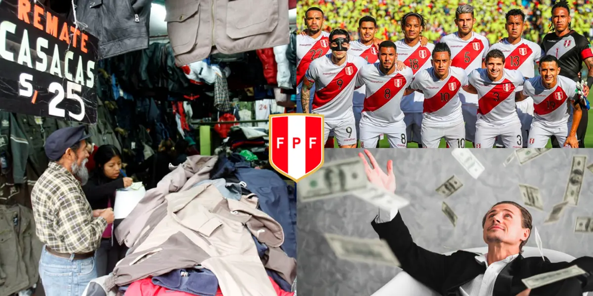 Pasó de vender ropa a ganar millones y representar a la Selección Peruana