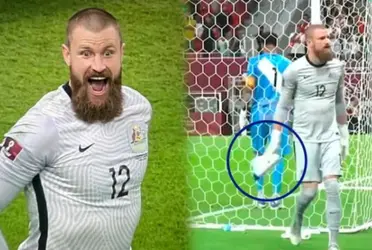 Pedro Galles tenía sus notas de penales en la botella de agua