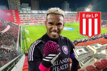 Pedro Gallese con el buzo de Orlando City.