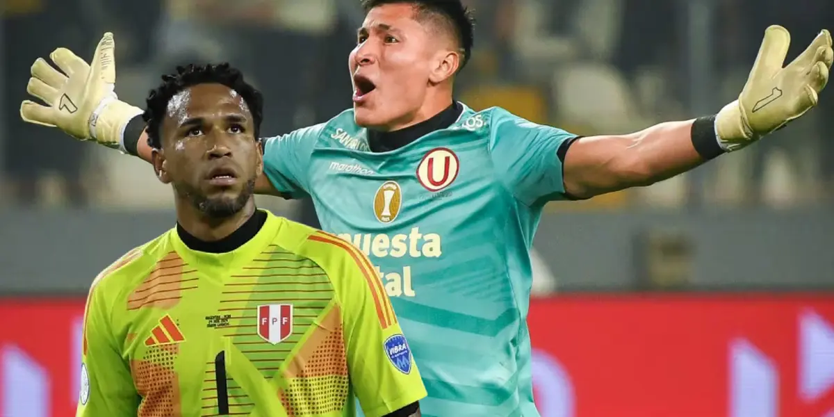 Pedro Gallese - Diego Romero (Foto: Universitario)