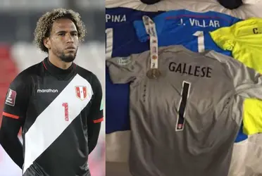 Pedro Gallese fue parte fundamental para que Perú fuera al Mundial de Rusia, ahora el uniforme que usó en aquel partido está en un lugar muy especial