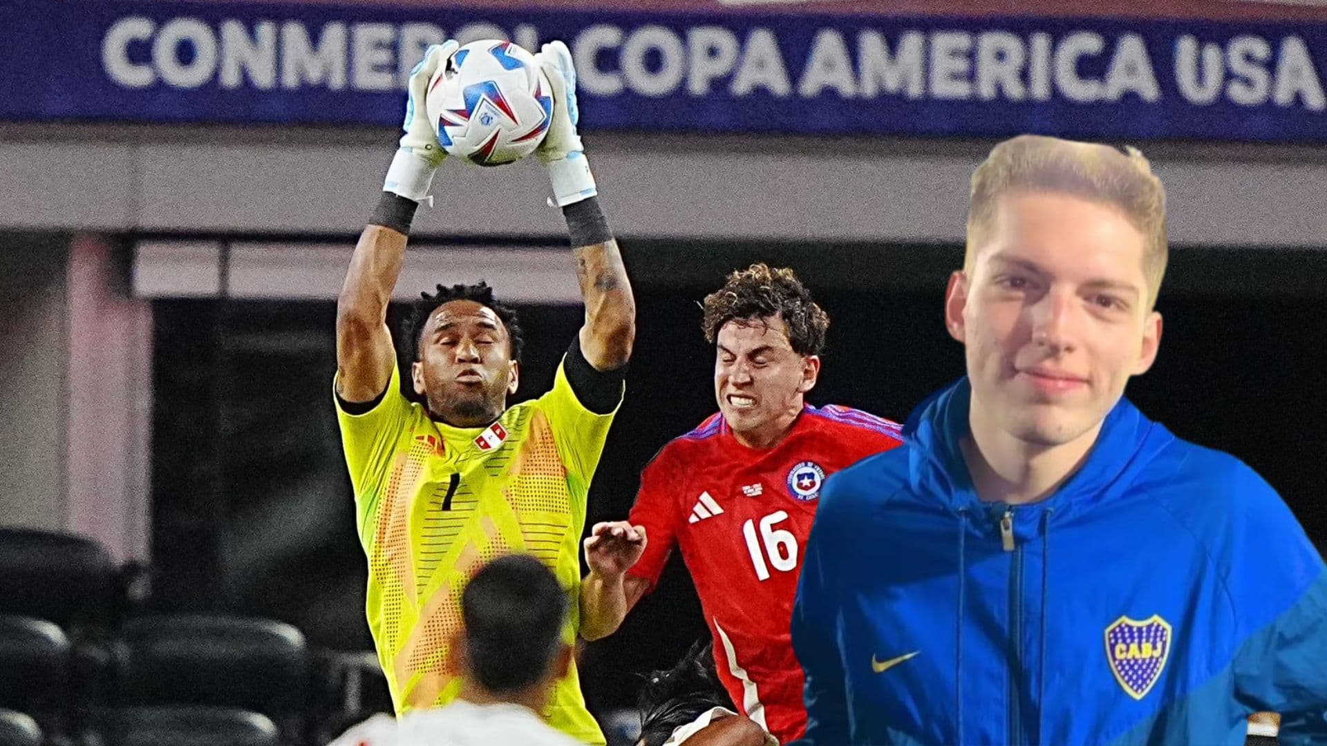 Pedro Gallese, Igor Lichnovsky y Davoo Xeneize (Foto: La Bicolor)