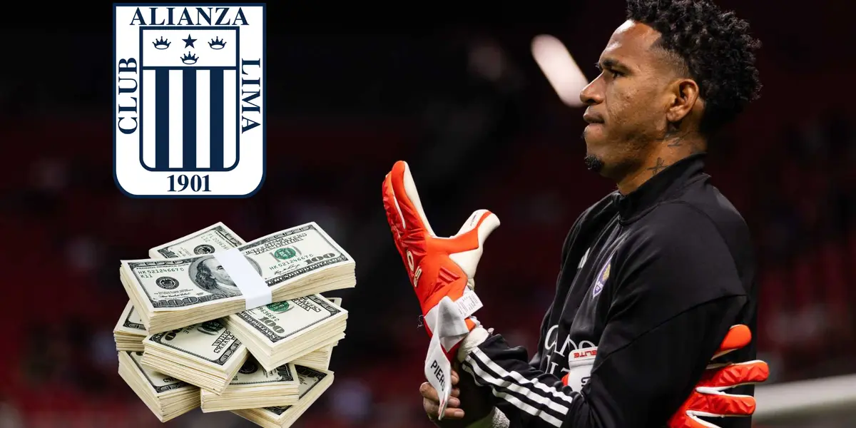 Pedro Gallese poniéndose sus guantes (Foto: Orlando City)