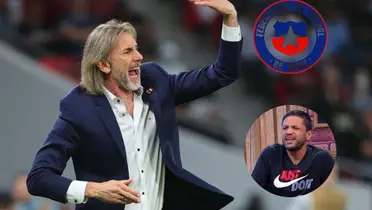 Pedro García lanzó duras criticas contra Ricardo Gareca tras firmar con Chile.
