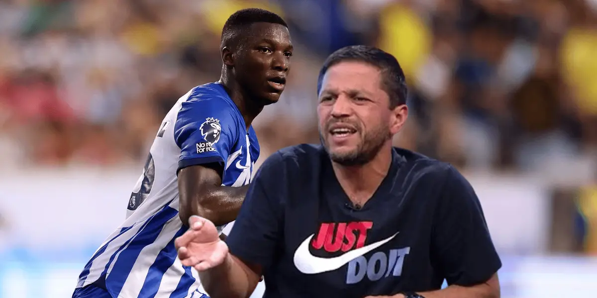 Pedro García no pudo aguantar ver lo que pagaron por Moises Caicedo