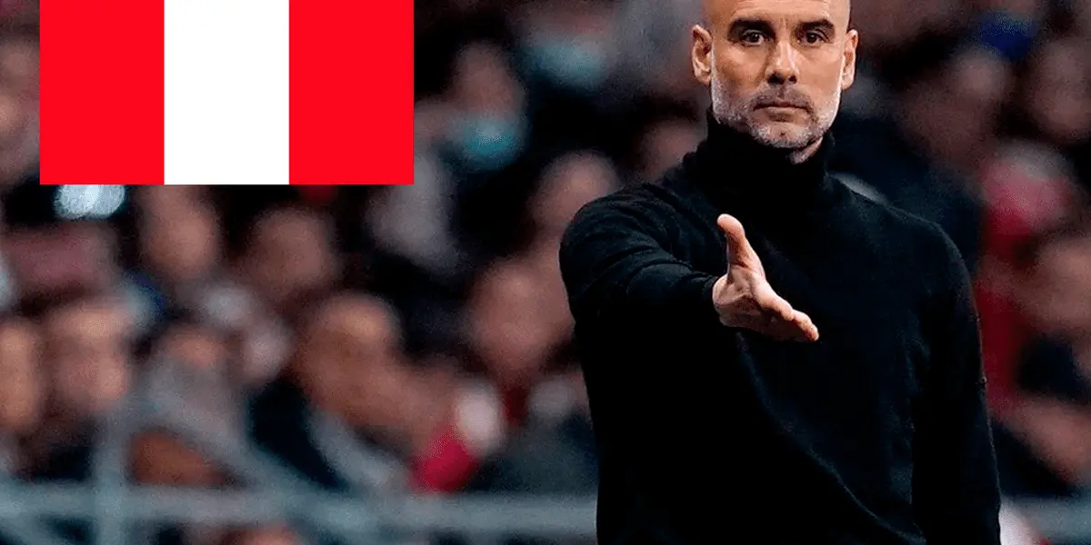 Pep Guardiola quedó impresionado al verlo entrenar y sería un gusto para él poder dirigirlo una vez más