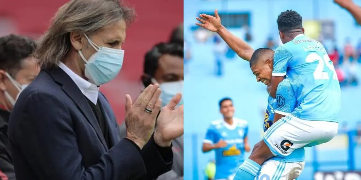 Percy Liza volvió a anotar con el cuadro celeste frente a Cantolao