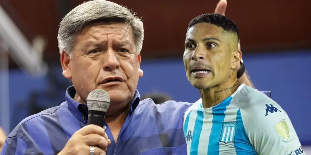 Perdió al fichaje del año y lo que más teme ahora César Acuña de Paolo Guerrero