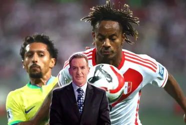 Periodista deportivo y su análisis tras la derrota de la Selección Peruana ante Brasil.