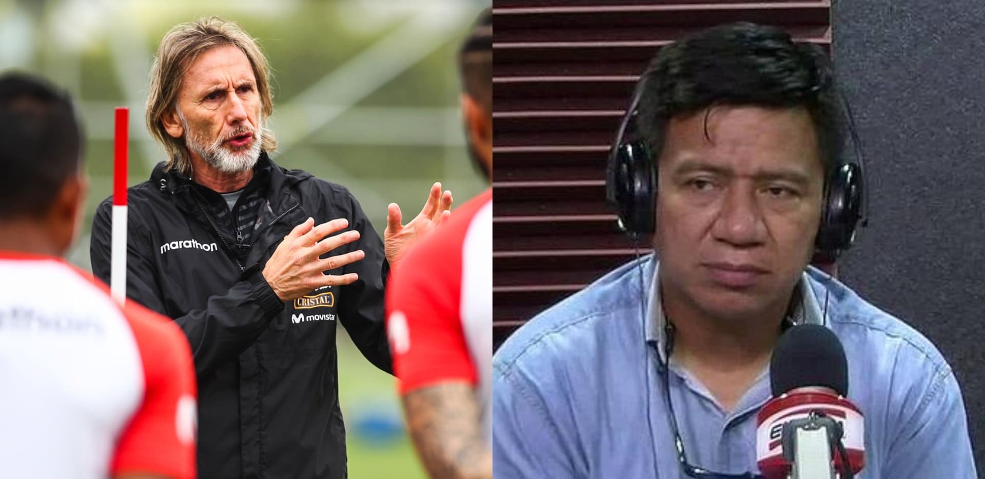 Periodista intervino en los entrenamientos de la Selección Peruana