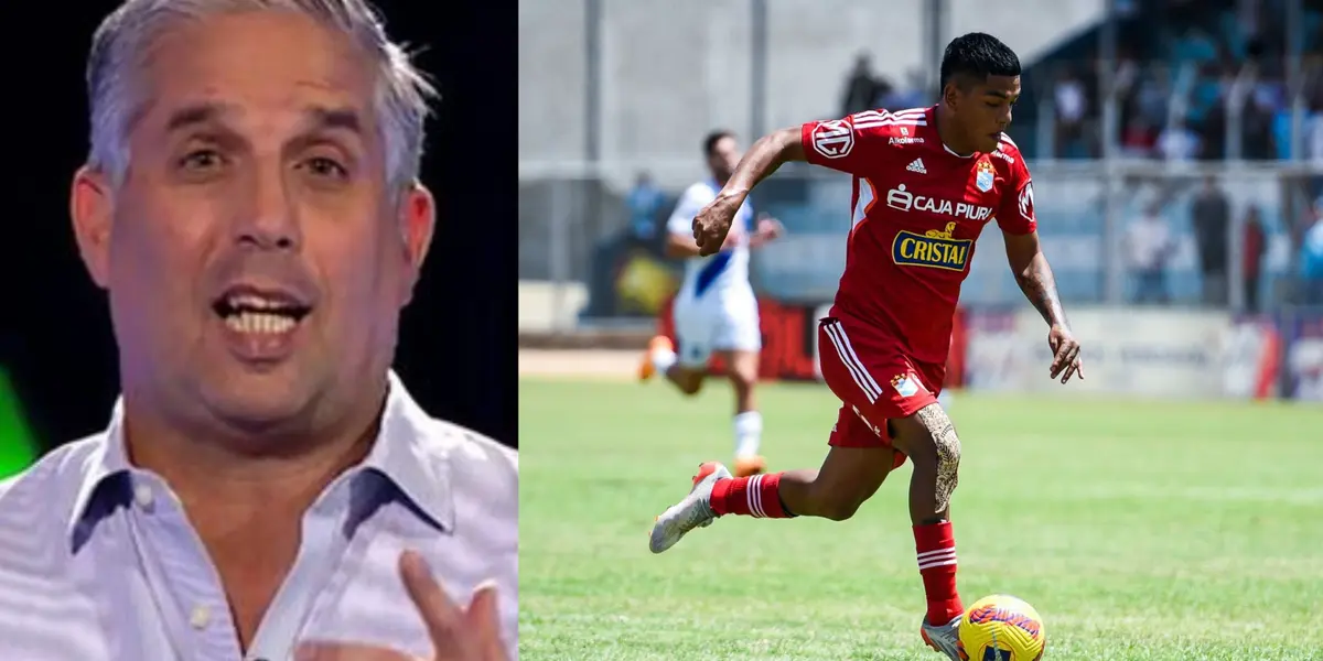 Periodista se rindió a los pies del delantero de Sporting Cristal