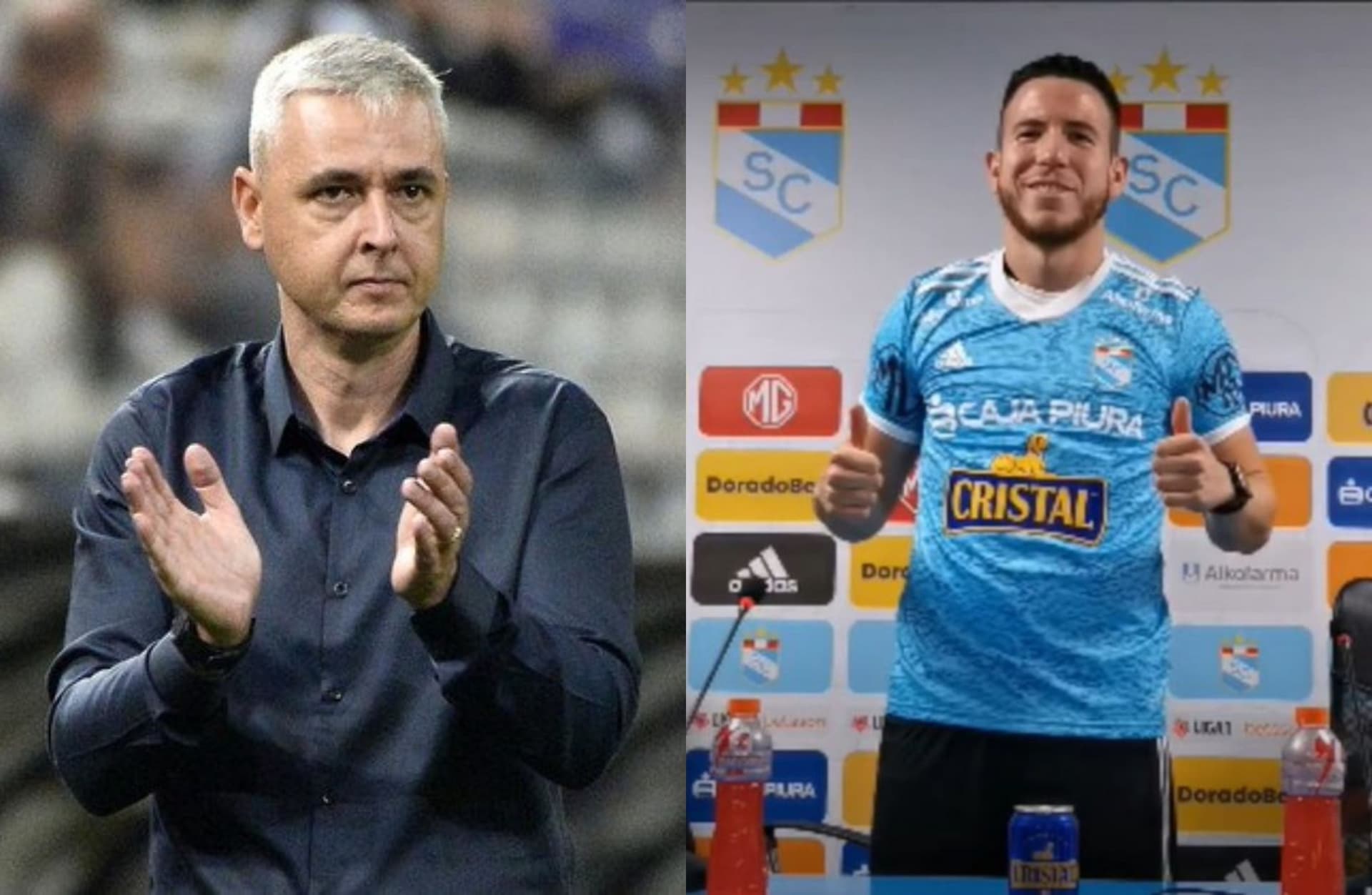 Pese a las críticas de los hinchas celestes por el fichaje de Ugarriza, Nunes lo pidió para su plantel