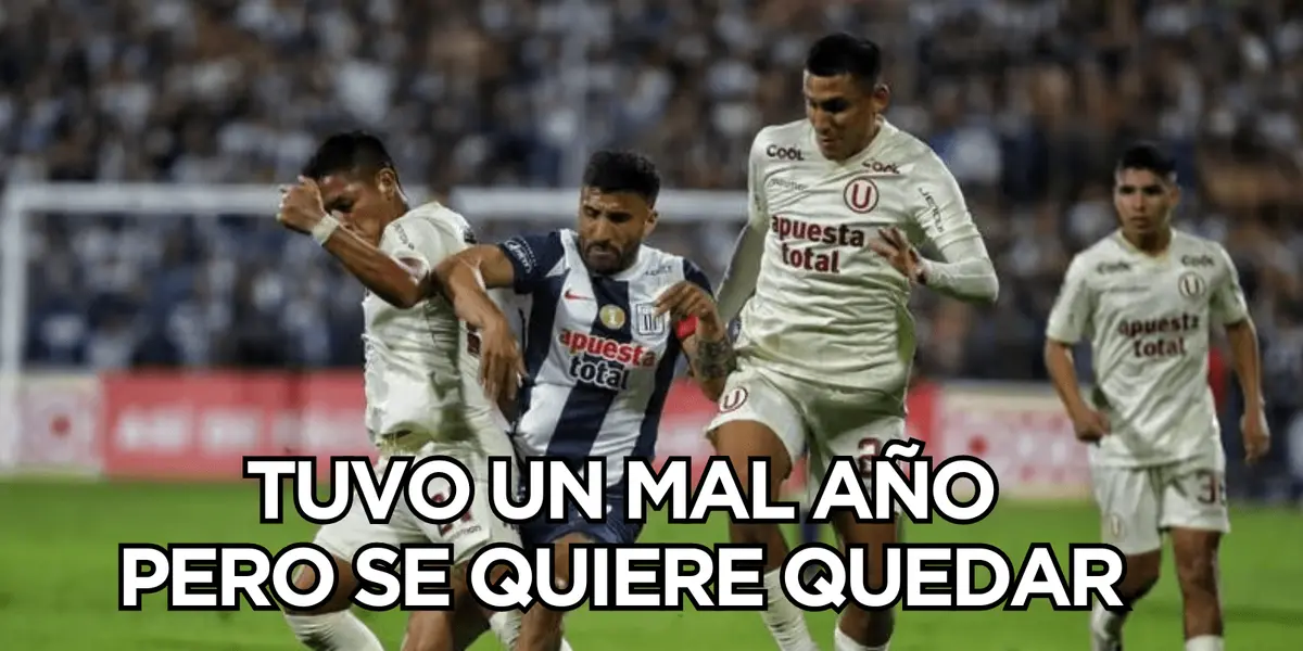 Pese a que no estuvo en un buen nivel en las finales, se quiere quedar en Alianza Lima