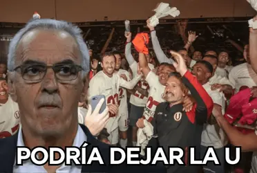 Pese a que salió campeón con Universitario de Deportes, podría salir
