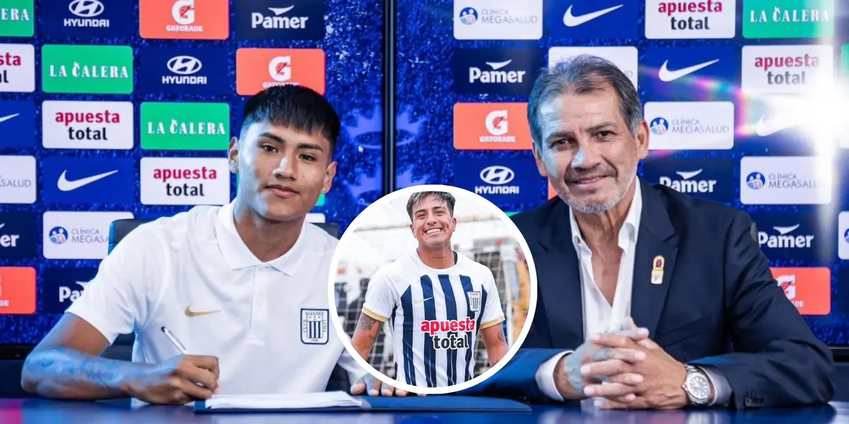 Piero Cari (Foto: X de Alianza Lima9