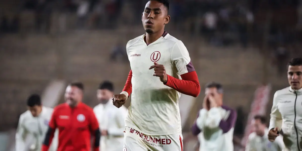 Piero Guzmán reemplazó a Leonardo Rugel en la titularidad del equipo