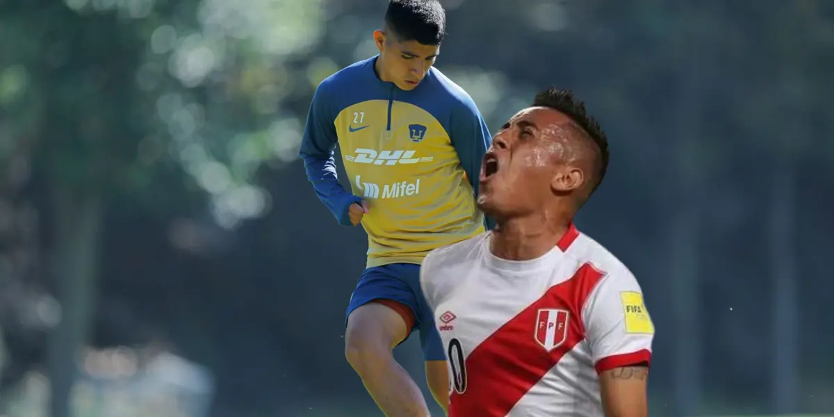 Piero Quispe a nada de debutar en Pumas