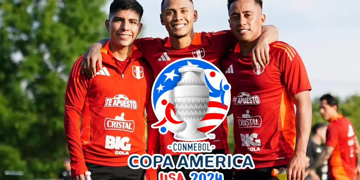 Piero Quispe - Bryan Reyna - Christian Cueva (Foto: Selección Peruana)