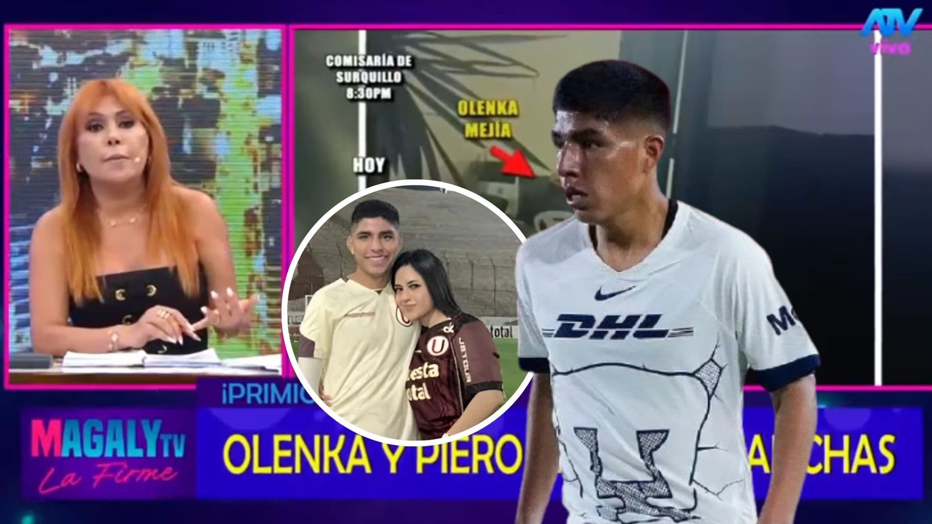 Piero Quispe - Cielo Berríos (Foto: Captura X)
