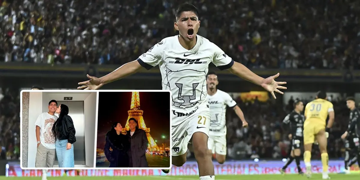 Piero Quispe - Cielo Berríos (Foto: Pumas de la UNAM)