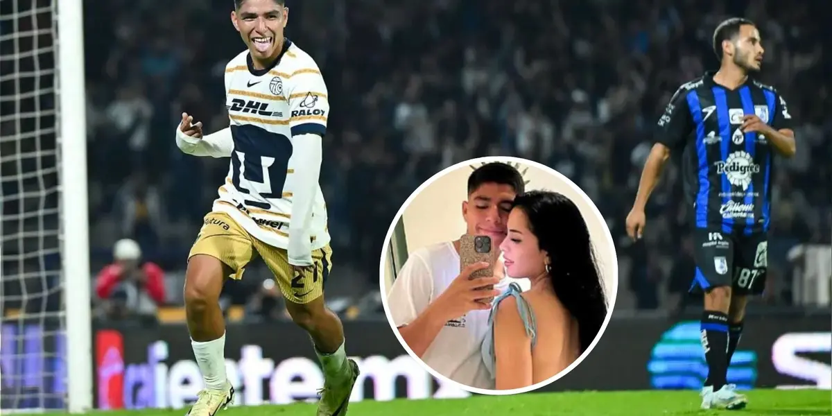 Piero Quispe - Cielo Berríos (Foto: Pumas de la UNAM)