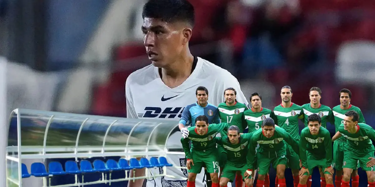 Piero Quispe con la camiseta de Pumas de la UNAM. FOTO: RPP