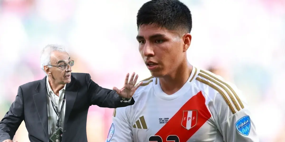 Piero Quispe - Jorge Fossati (Foto: AFP)