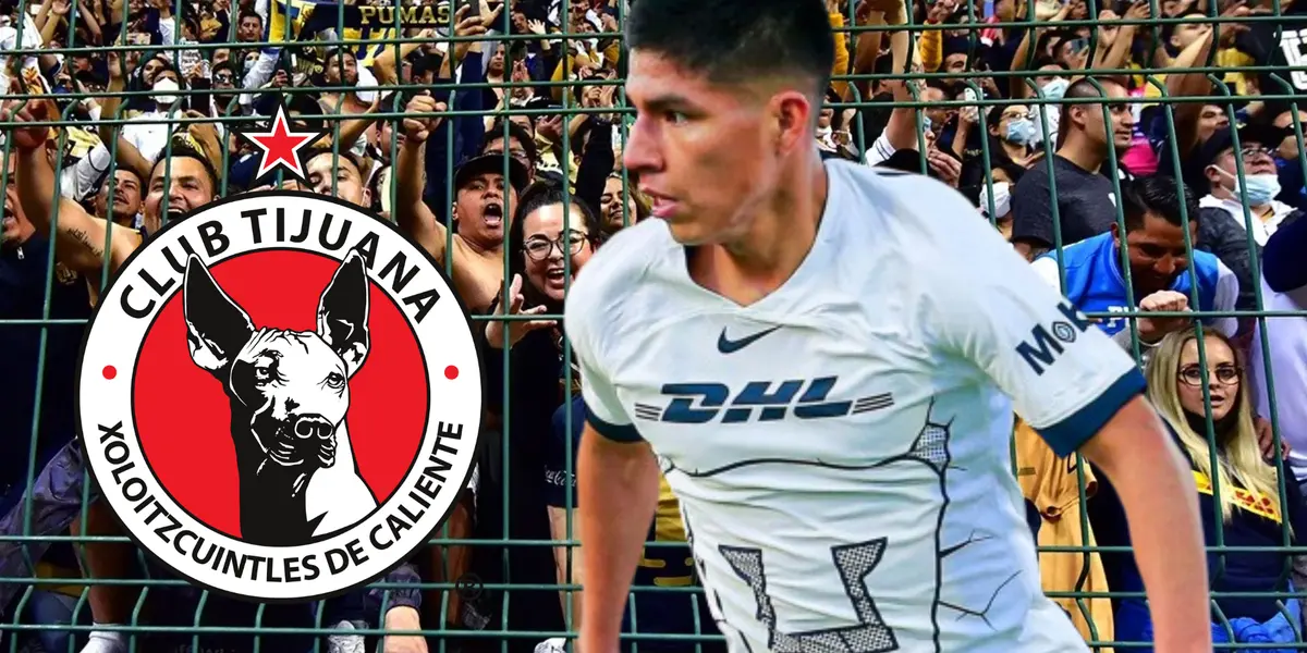 Piero Quispe no jugó contra los Xolos de Tijuana