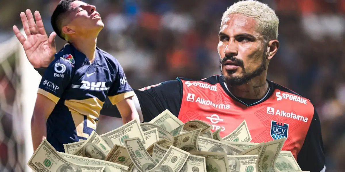 Piero Quispe pasa por mucho en lo económico a Paolo Guerrero