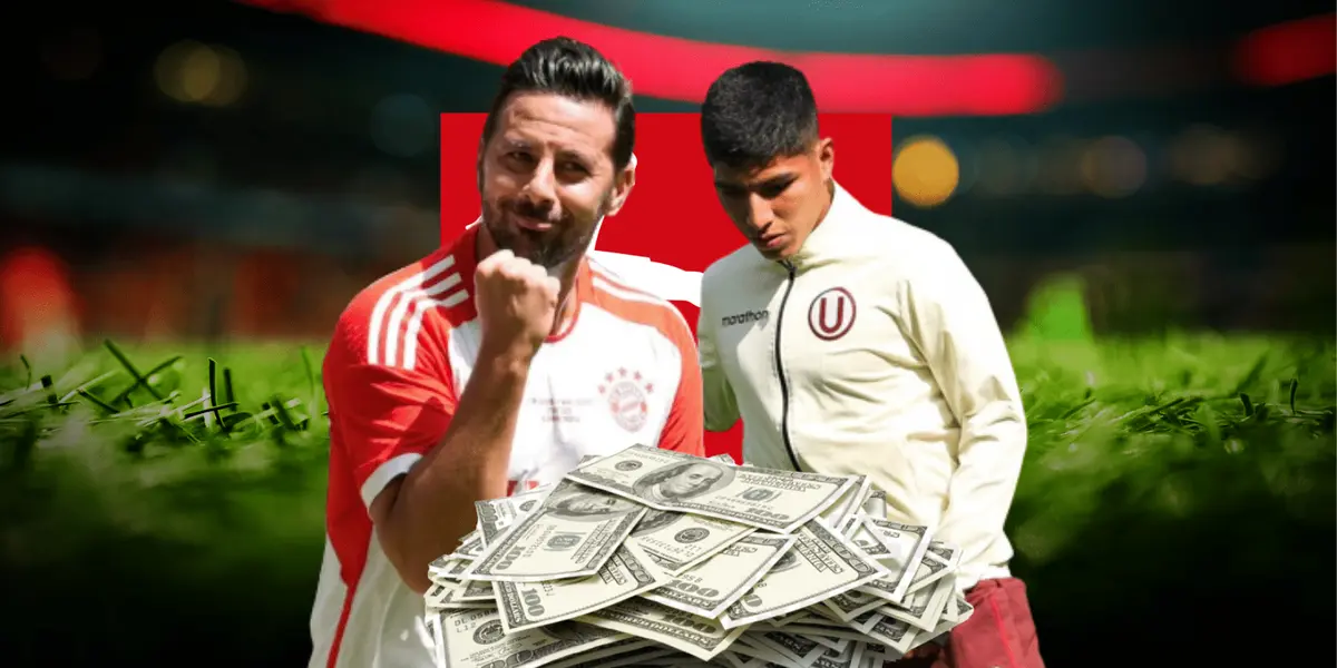 Piero Quispe podría jugar en la Bundesliga como lo hizo Claudio Pizarro