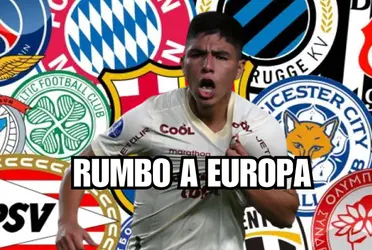 Piero Quispe podría llegar a salir de Universitario de Deportes muy pronto