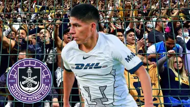 Piero Quispe viendo para un costado