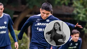 Piero Quispe y Olenka Mejía (Foto: Pumas).