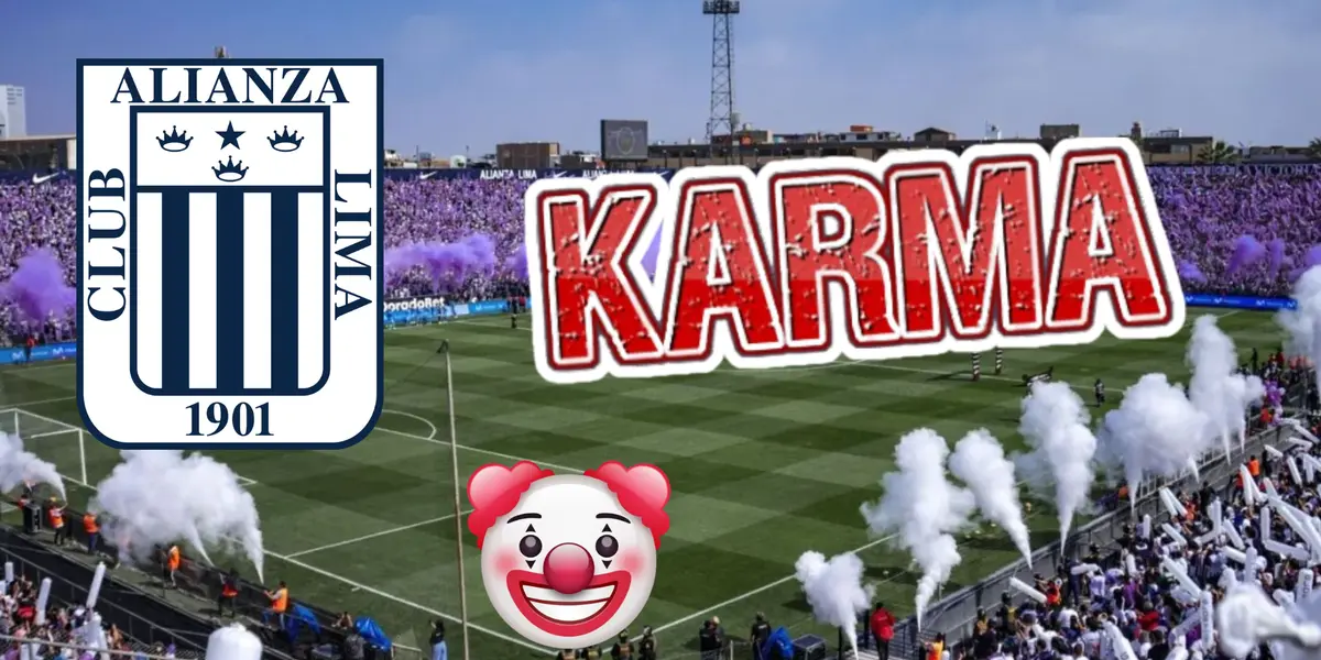 Por burlarse de Alianza Lima el Karma le pagó mal