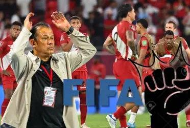 Por culpa de Juan Reynoso, el nuevo golpe que la FIFA le dio a la Selección Peruana