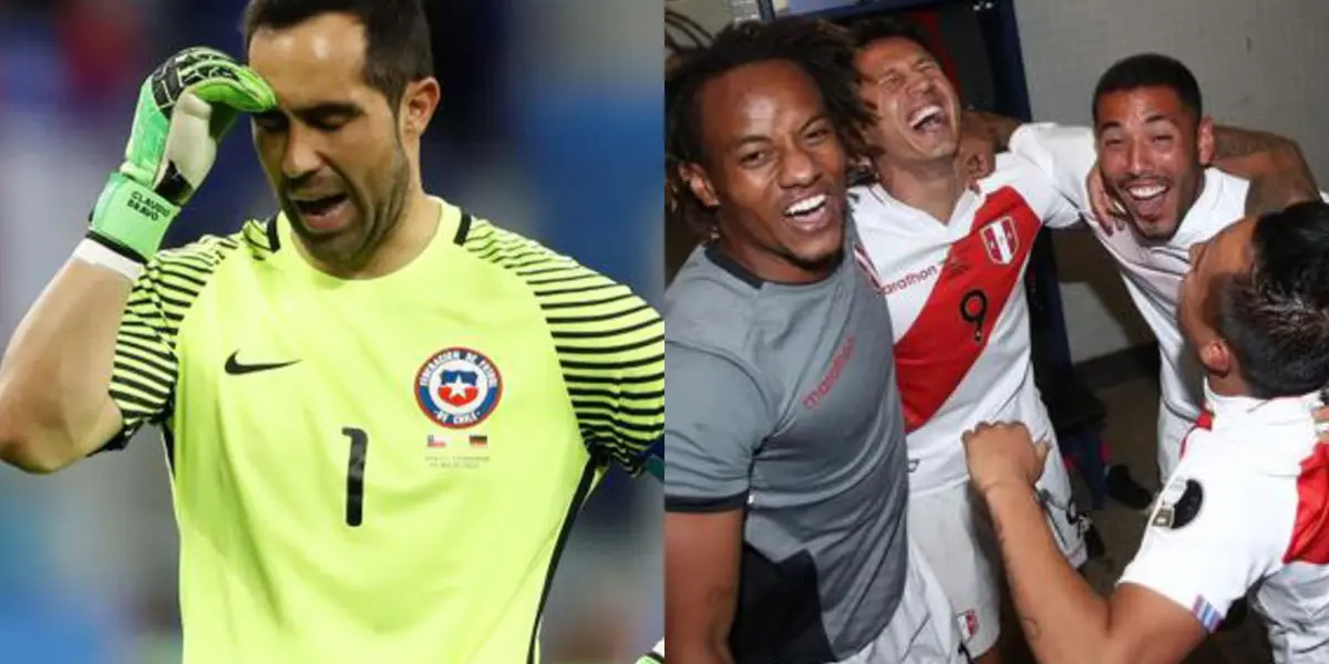 Portero chileno menospreció a Perú, ahora la paga muy caro