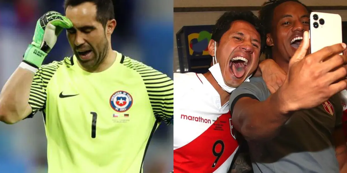 Portero chileno sufre en carne propia por mofarse de la bicolor