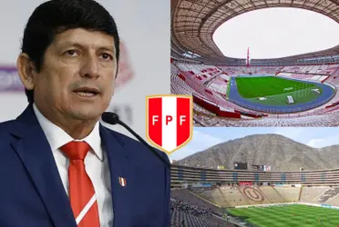 Presidente de la FPF ganaría millones si la bicolor juega en el Monumental y no en el coloso de José Díaz