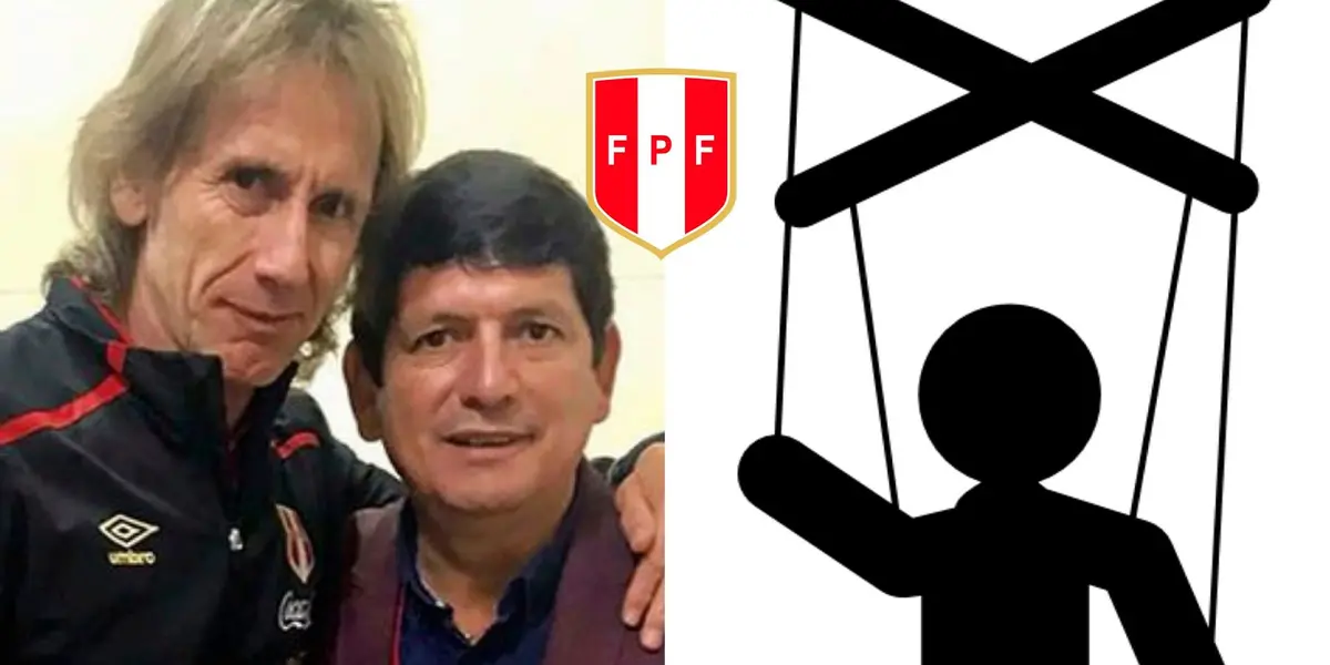 Presidente de la FPF lo contrató, ahora lo utiliza de marioneta