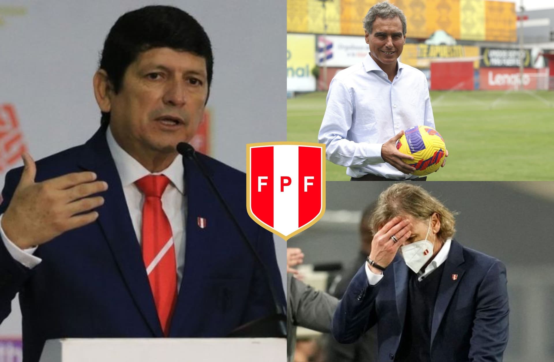 Presidente de la FPF y el gesto que no tuvo con Ricardo Gareca